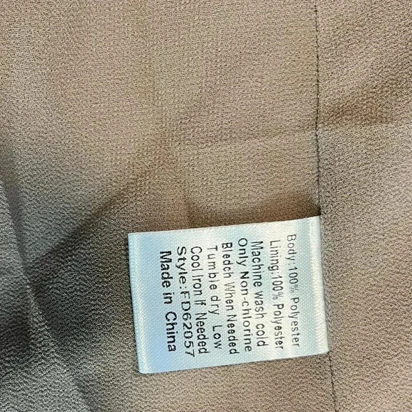 Arrays Women's Short Puff Sleeve Wrap-Style Leopard Print Dress - Picture 9 of 10